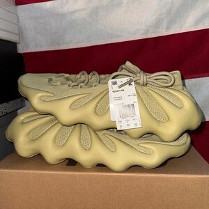 Yeezy 450 Sneakers in Beige